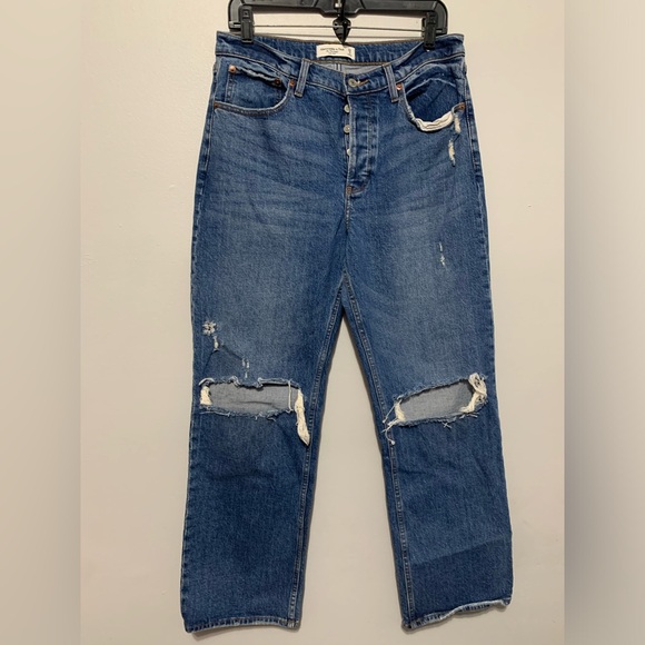 Abercrombie and Fitch the 90s baggy low rise 29/8R - Picture 5 of 8